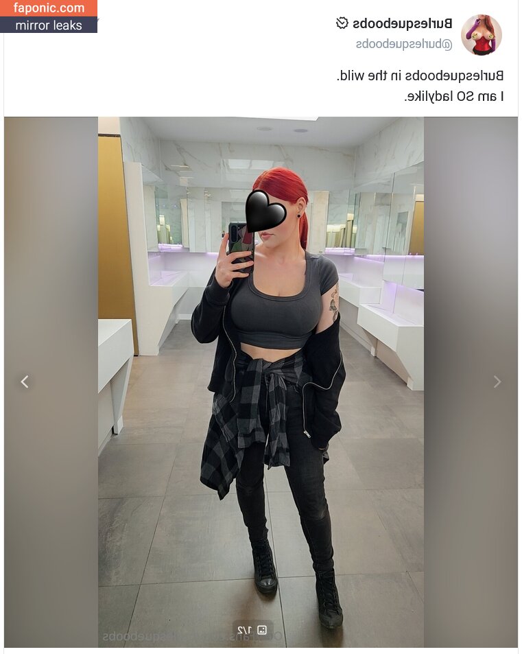 burlesqueboobs Nude Leaked OnlyFans Photo Picture