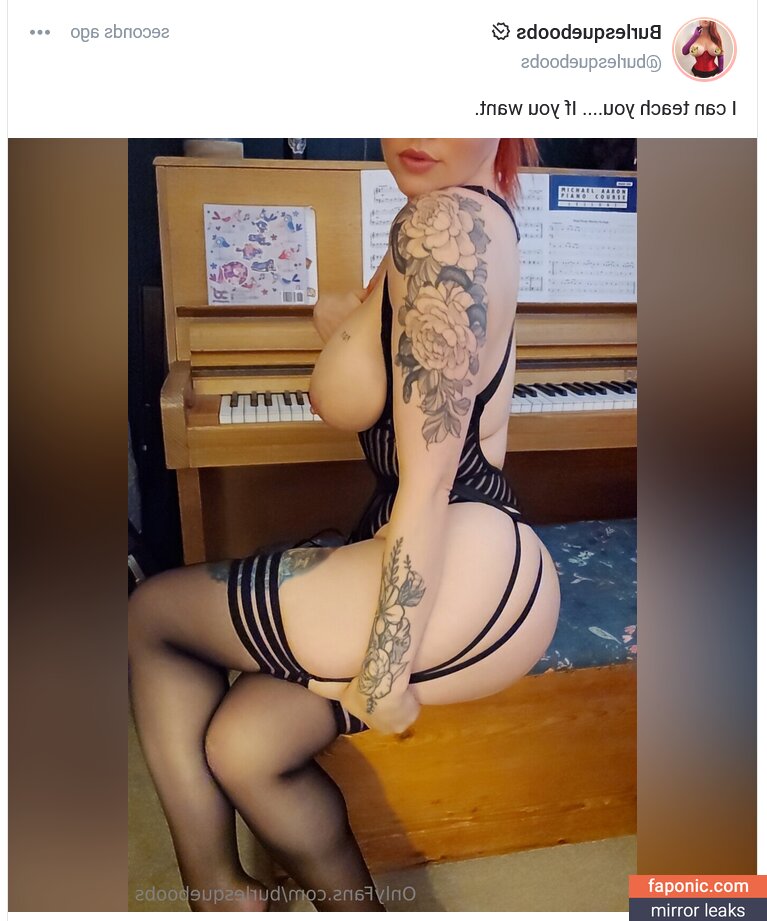 burlesqueboobs Nude Leaked OnlyFans Photo Picture