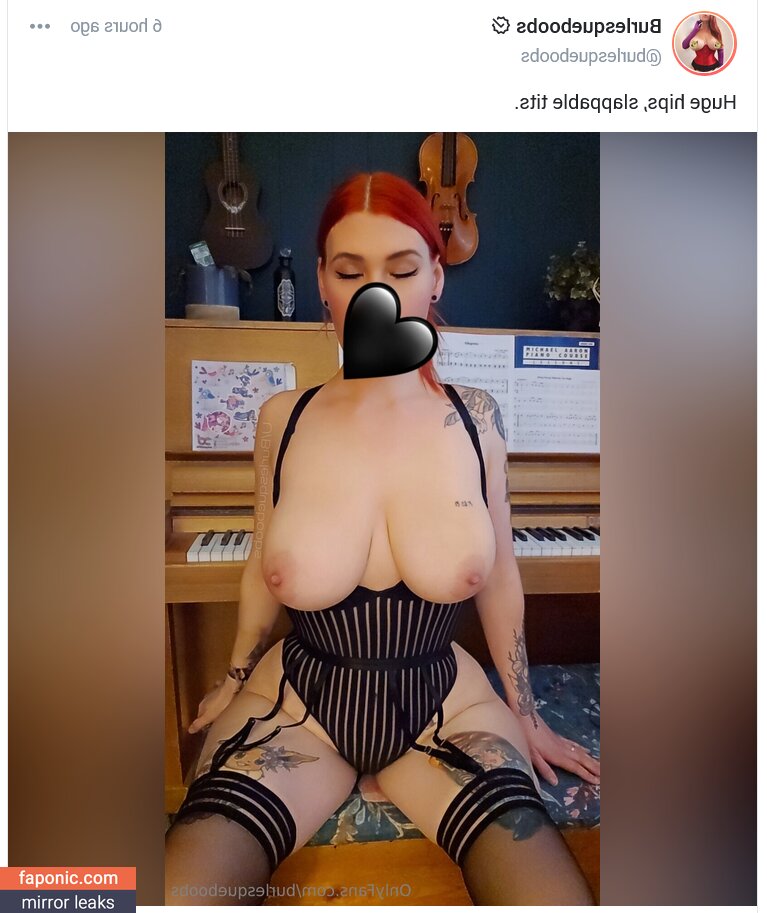 burlesqueboobs Nude Leaked OnlyFans Photo Picture