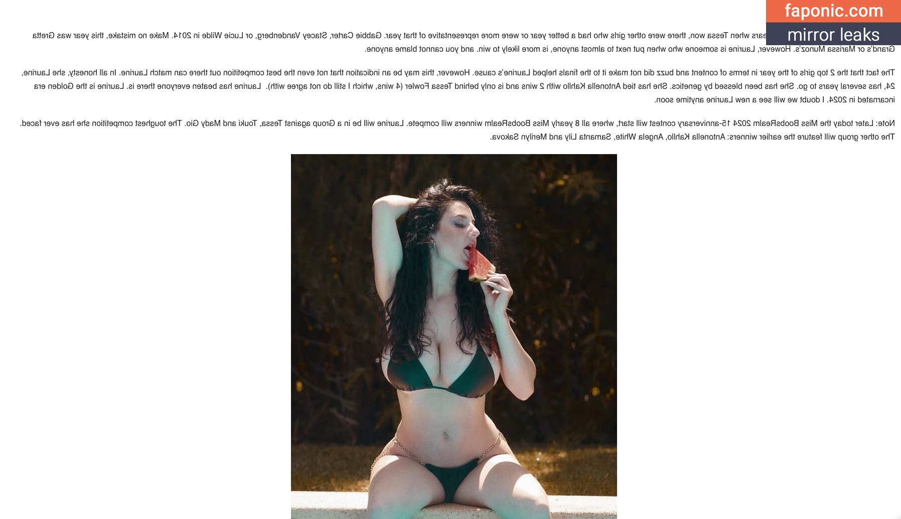 Laurine / laurine_0124 / OnlyFans leaked nude photo of model